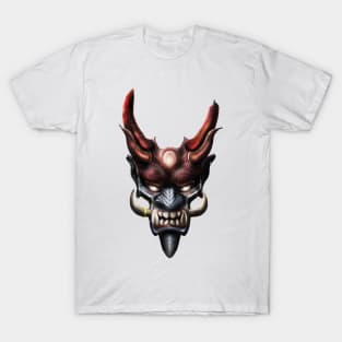 Samurai demon mask v1 T-Shirt